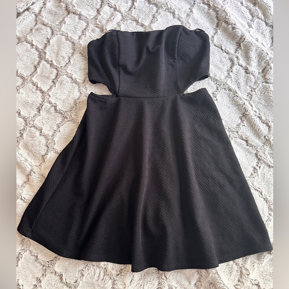 Forever 21 strapless cutout dress
